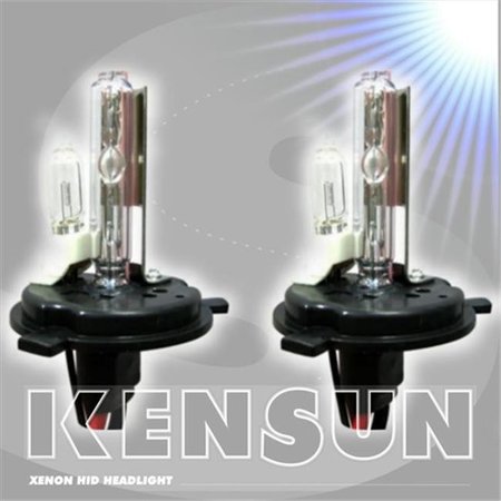 KENSUN Kensun UN-K-55W Kit-H4 LH-5K HID Xenon Lo-Hi Halogen 5000K 55W AC Kit; Pure White UN-K-55W Kit-H4 LH-5K